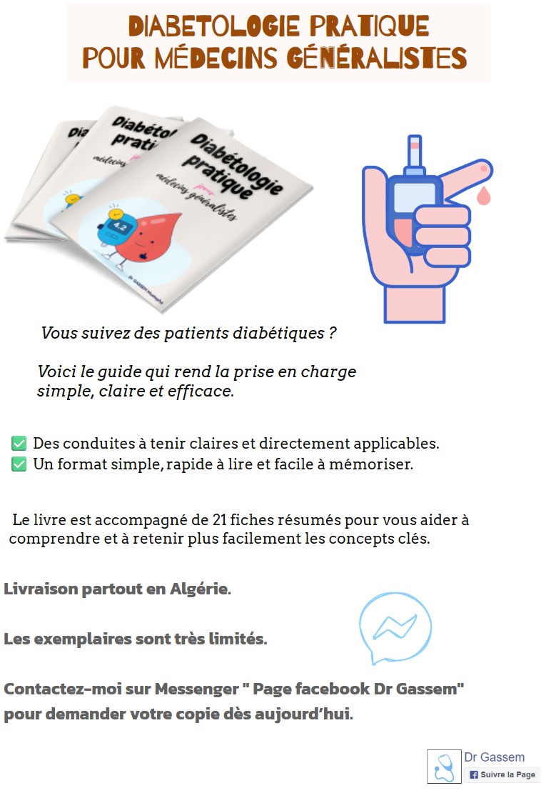 DIABETOLOGIE PRATIQUE (Livre & résumés) $